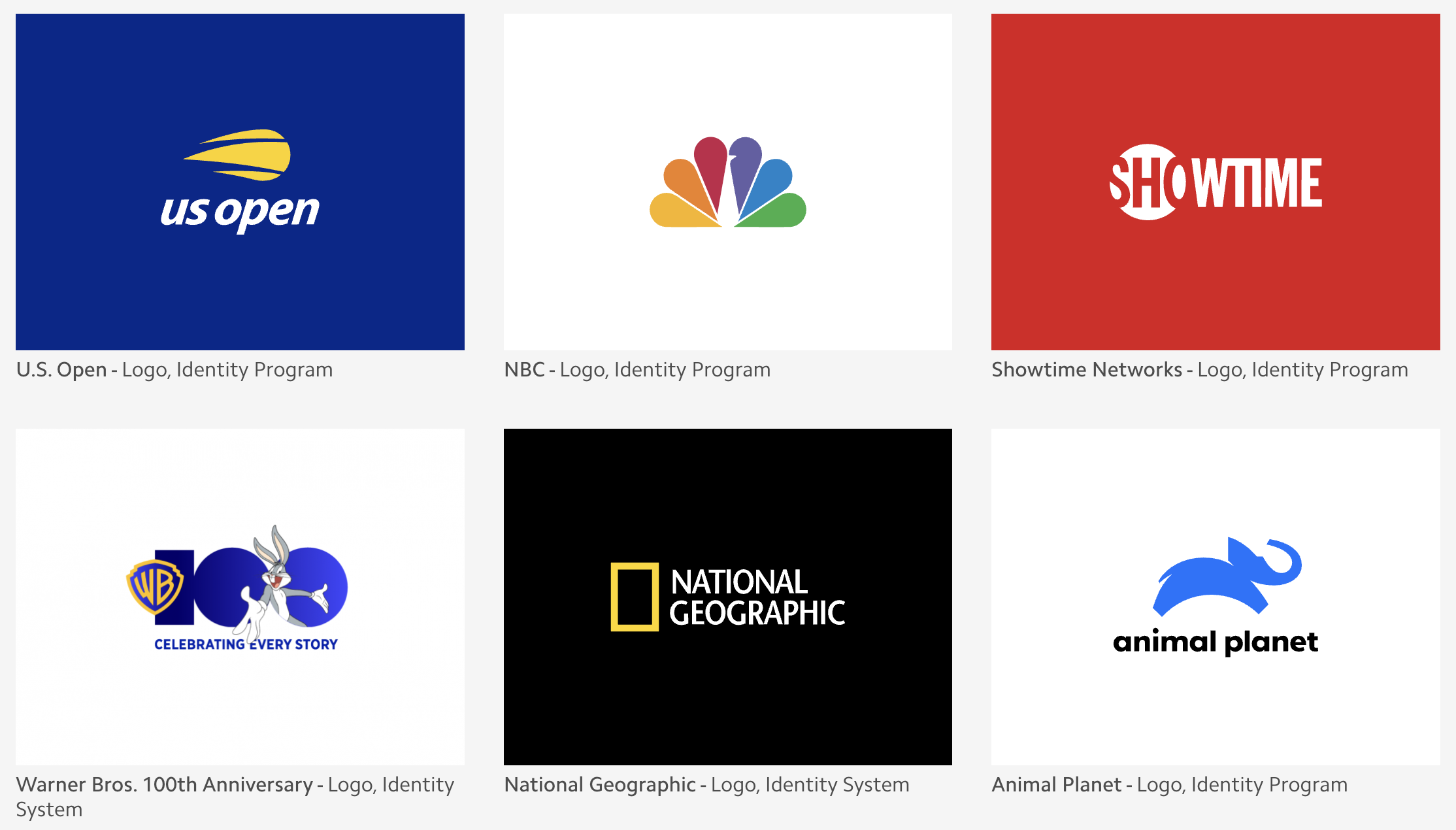 Popular brand logos
